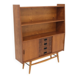 Scandinavian teak bookcase, Sweden, 1960