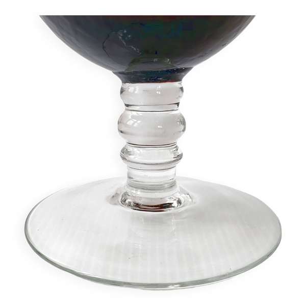 Vase coupe Empoli vintage 1960