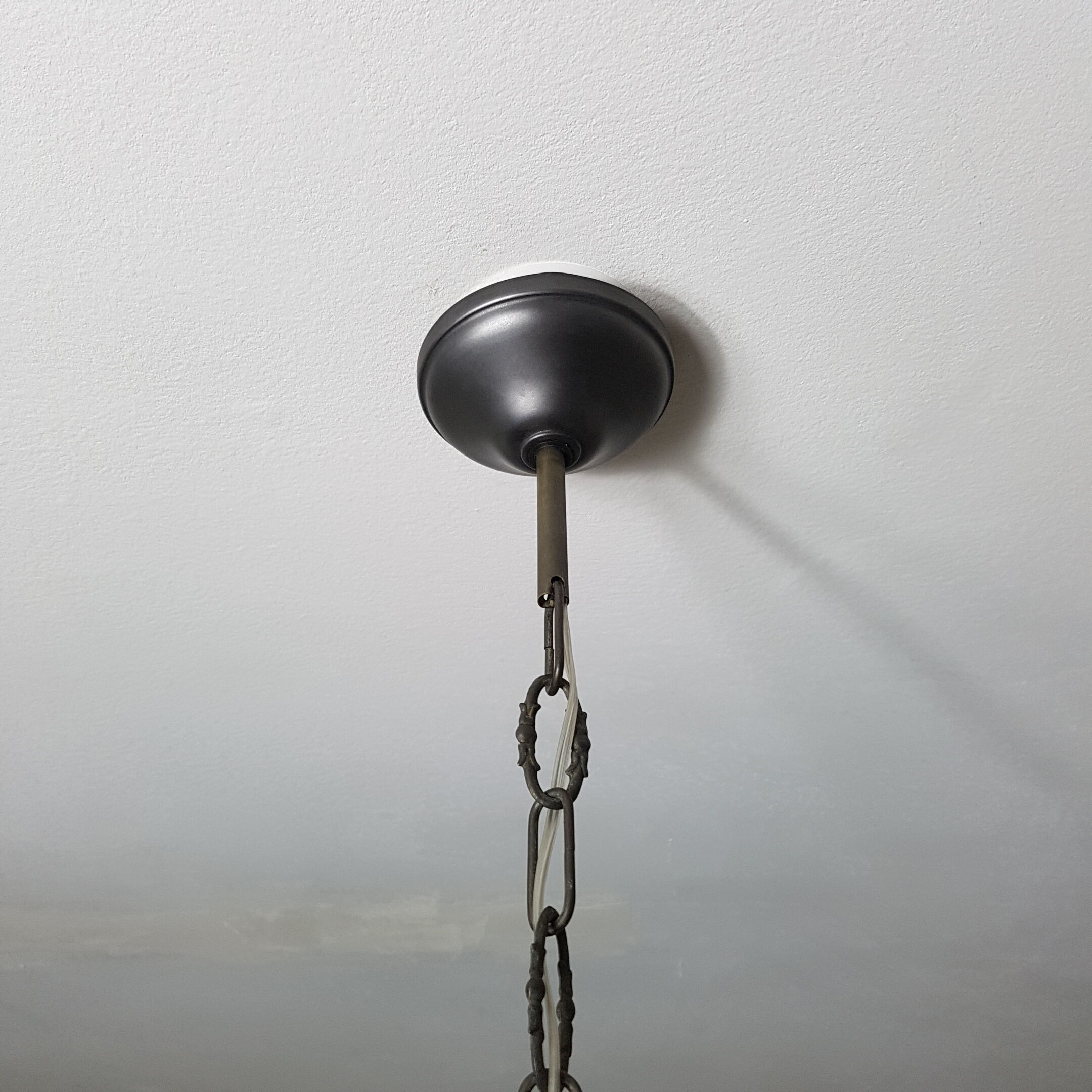 Frosted glass hanging