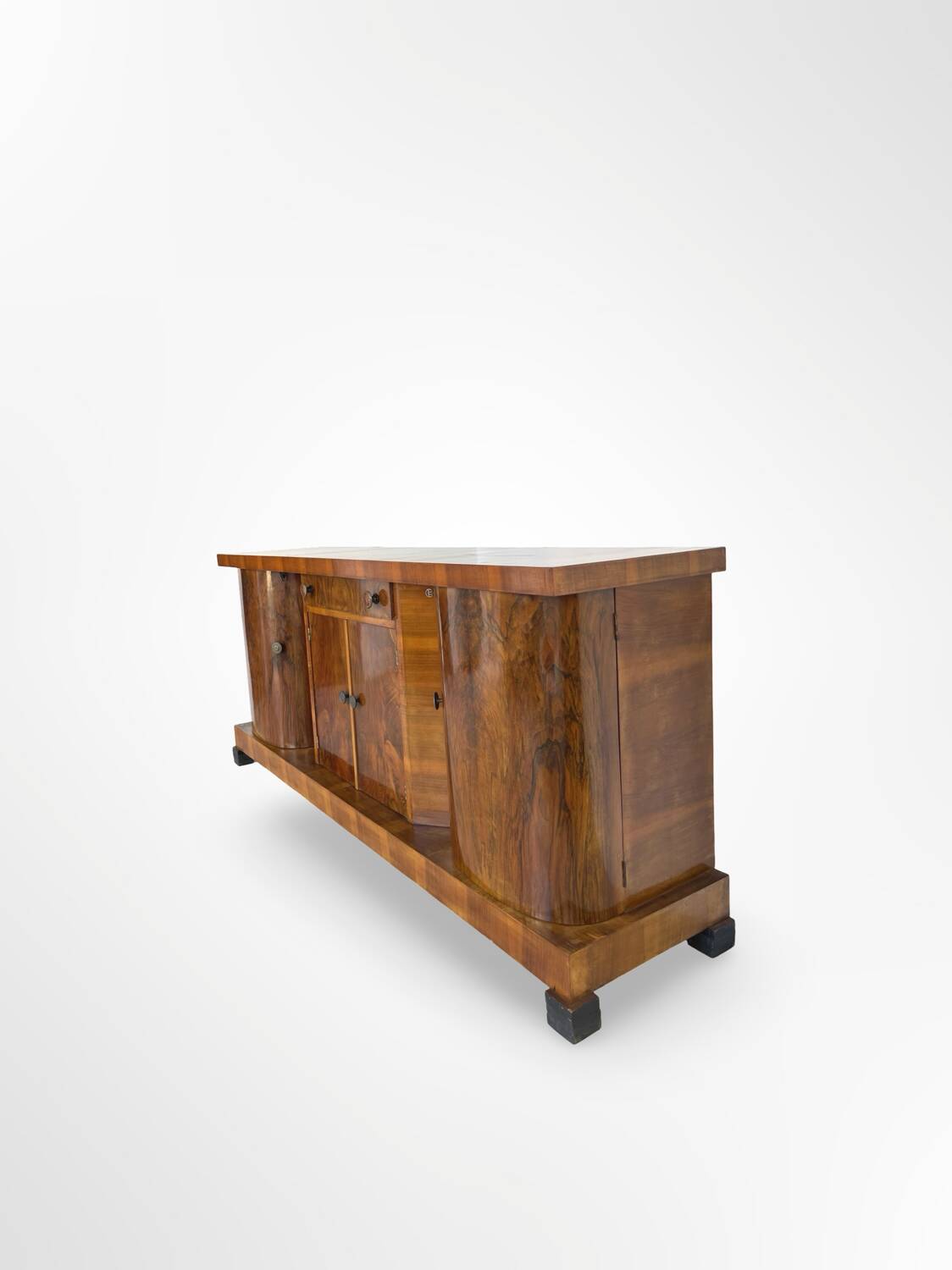 Impressionnant buffet Art déco italien des années 1930/1940