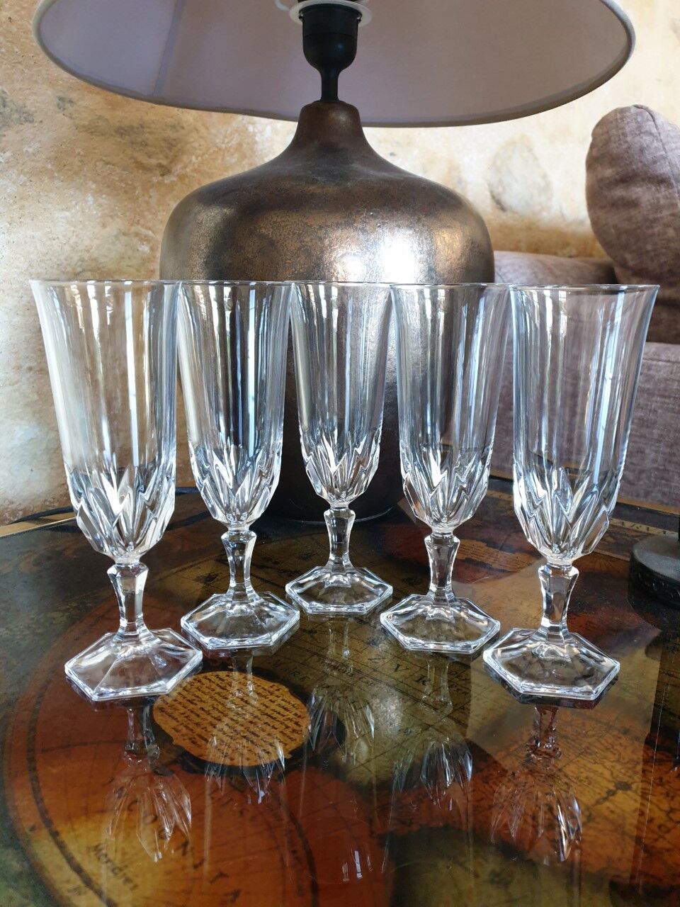 Champagne flutes