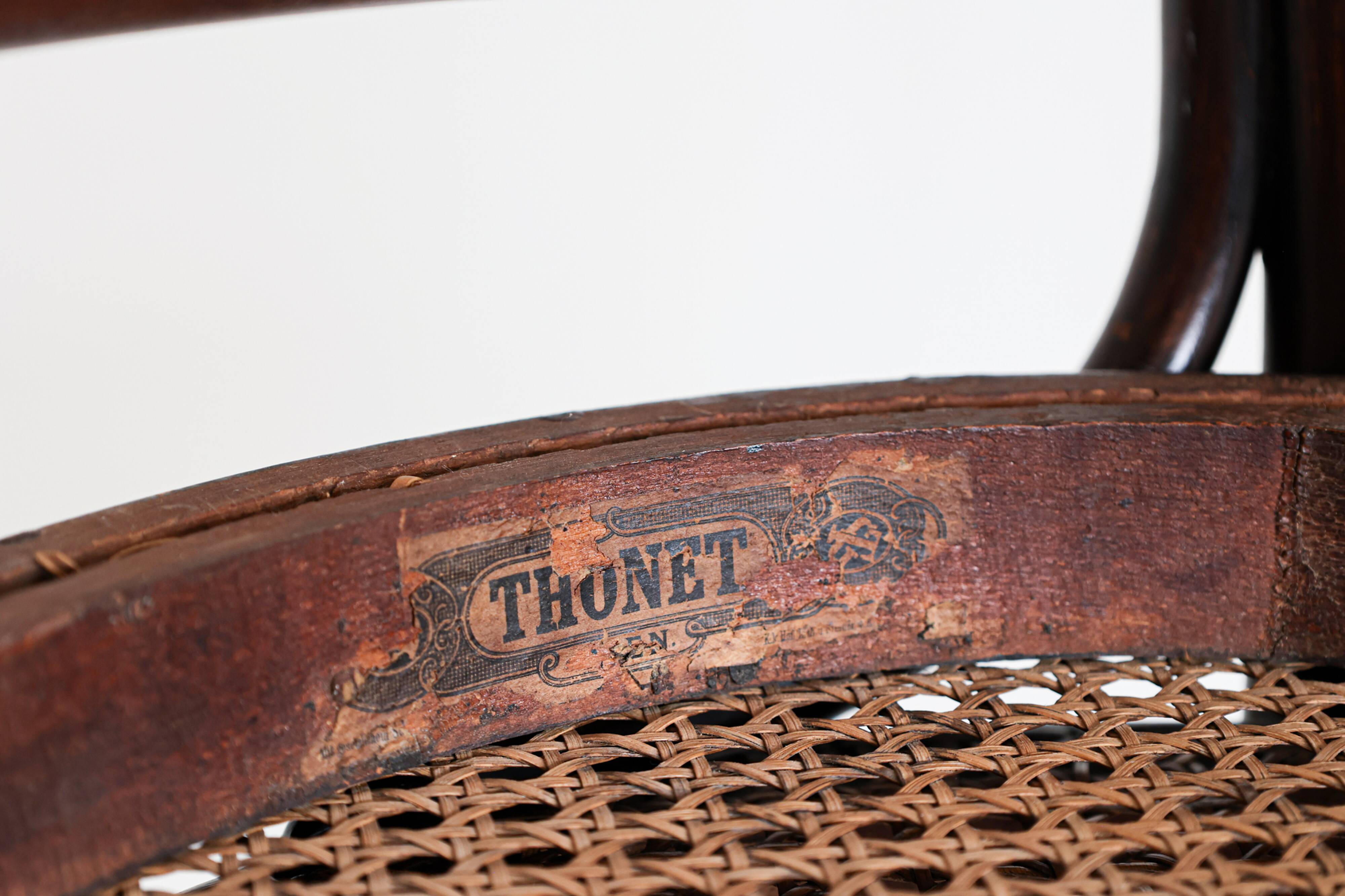 Chaises Thonet originales n°18, 1910