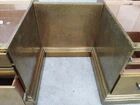 desk design RODOLFO DUBARRY covered brass decor desk brass