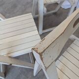 Set of 5 Vintage TRIESTE Foldable Chair by Aldo Jacober, 1970s Mid-Century