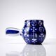 Small ceramic pan Robert Picault Vallauris signed RP cobalt blue 1960-70