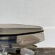 Italian smoked glass chandelier 1970 Veca