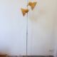 Yellow 70s floor lamp