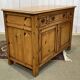 Buffet anglais en sapin des années 1950
