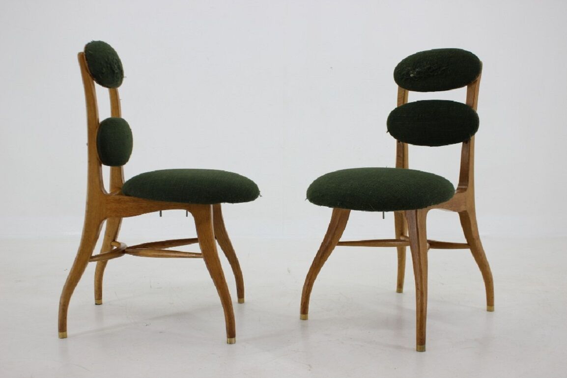 Paire de chaise Musicale de Vilhelm Lauritzen, Danemark