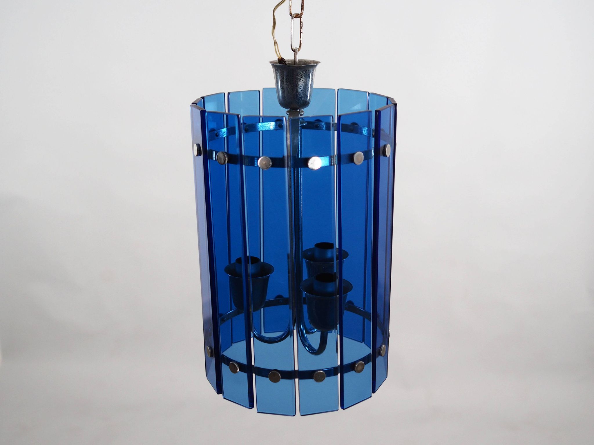 Pendant lamp, Italian design, 1970s, production: Italy