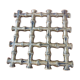 Bronze trivet in the style of bamboo, circa 1960
