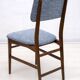 Six of Edmondo Palutari for Dassi Mid-Century Italian Teak Dining Chairs,50