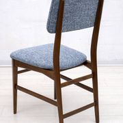Six of Edmondo Palutari for Dassi Mid-Century Italian Teak Dining Chairs,50