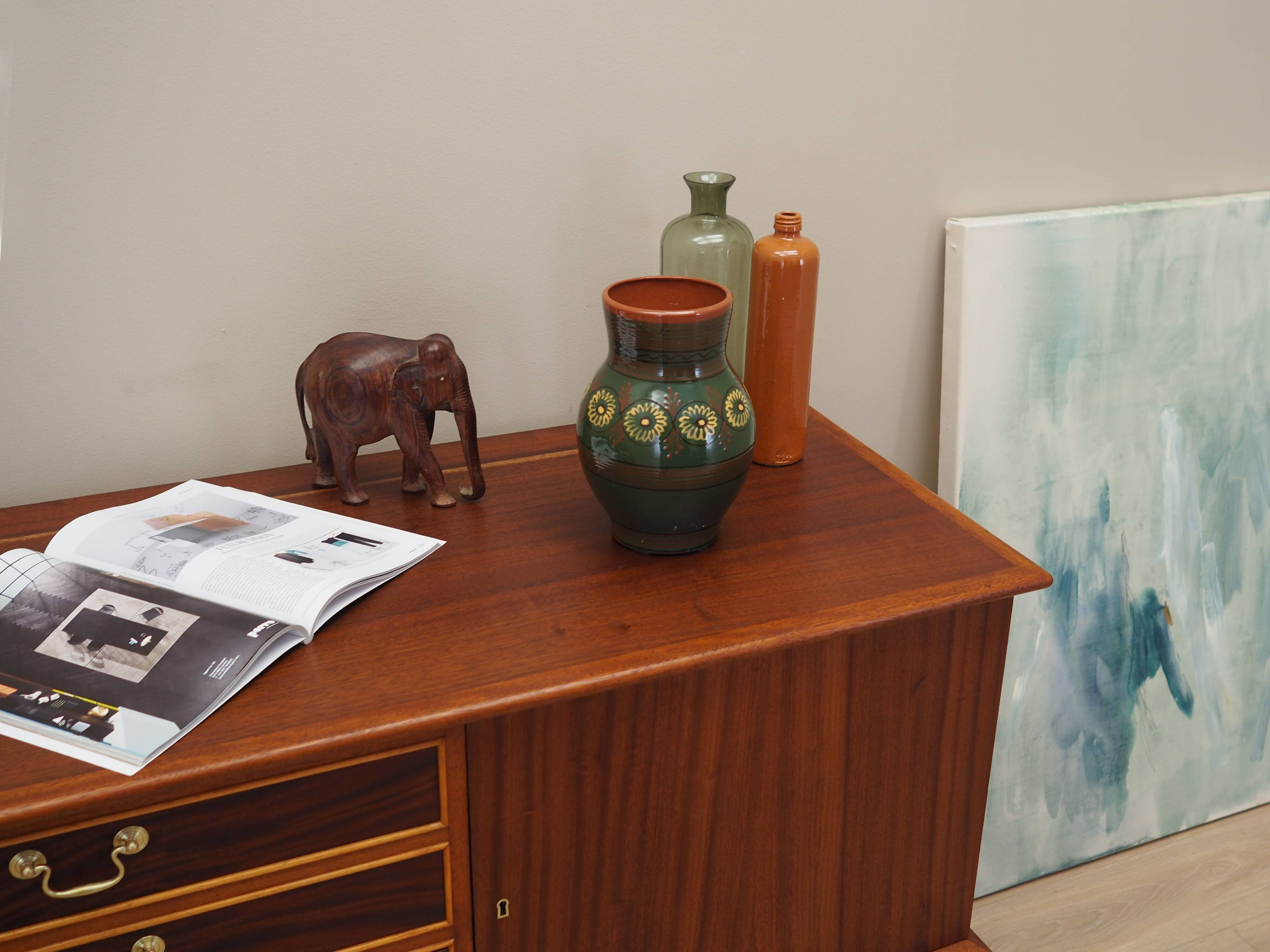 Vase en céramique, design danois, années 1970, production : Danemark