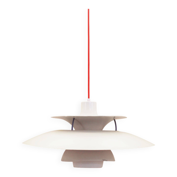 Suspension PH5, design danois, années 1970, fabricant : Louis Poulsen