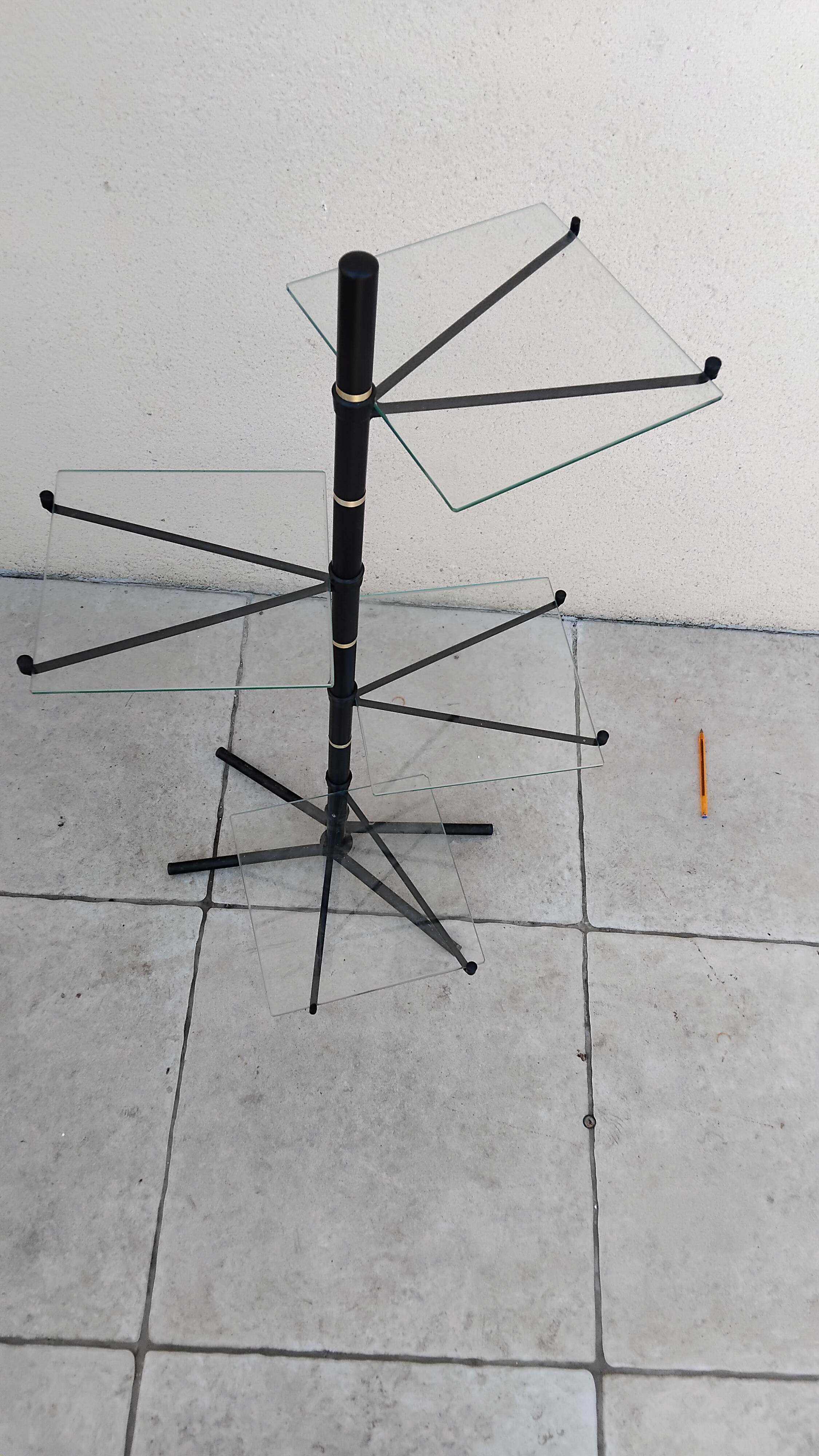 92.5 cm vintage 60s display shelf