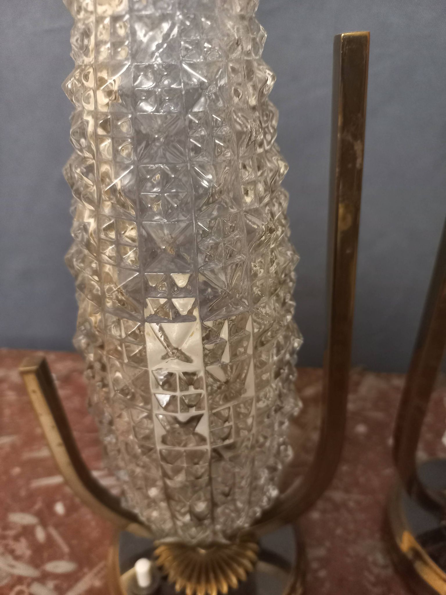 Pair of designer lamps