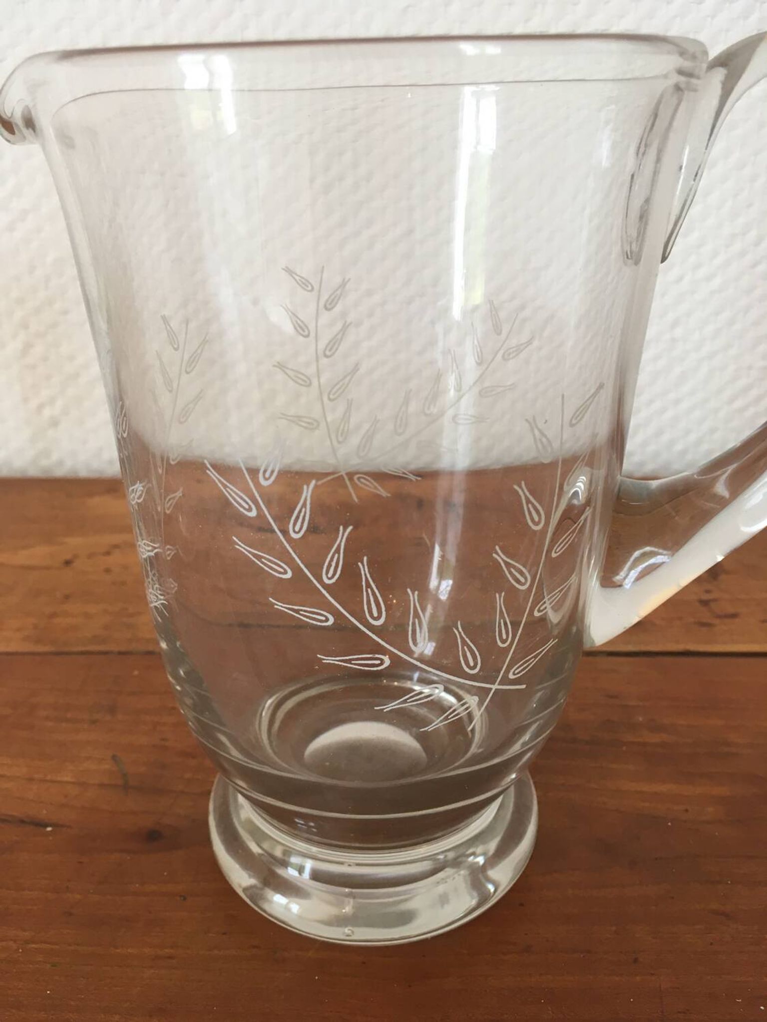 Service verres cristal.