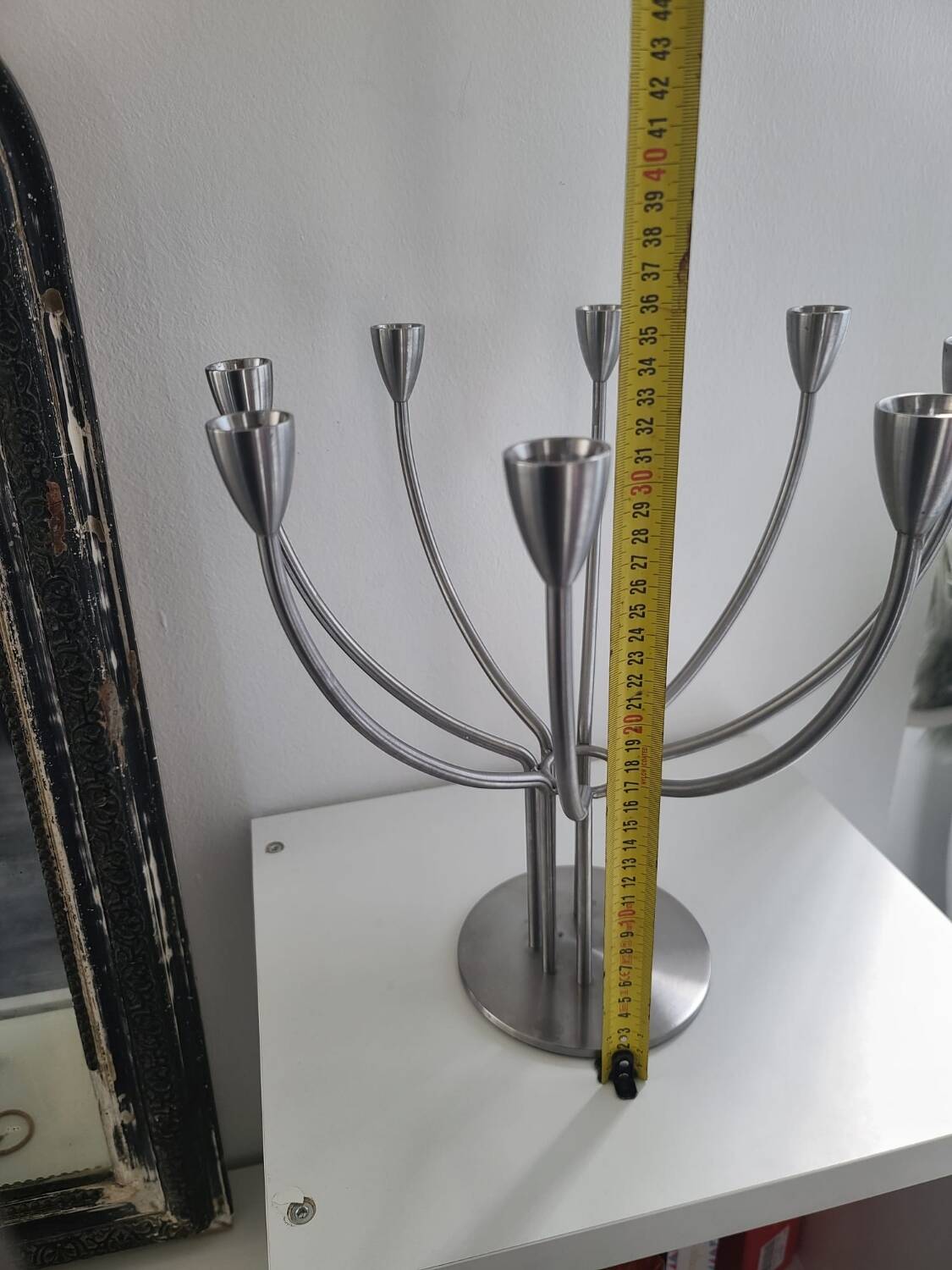 Hagberg candlestick / 8-arm candle holder - IKEA vintage