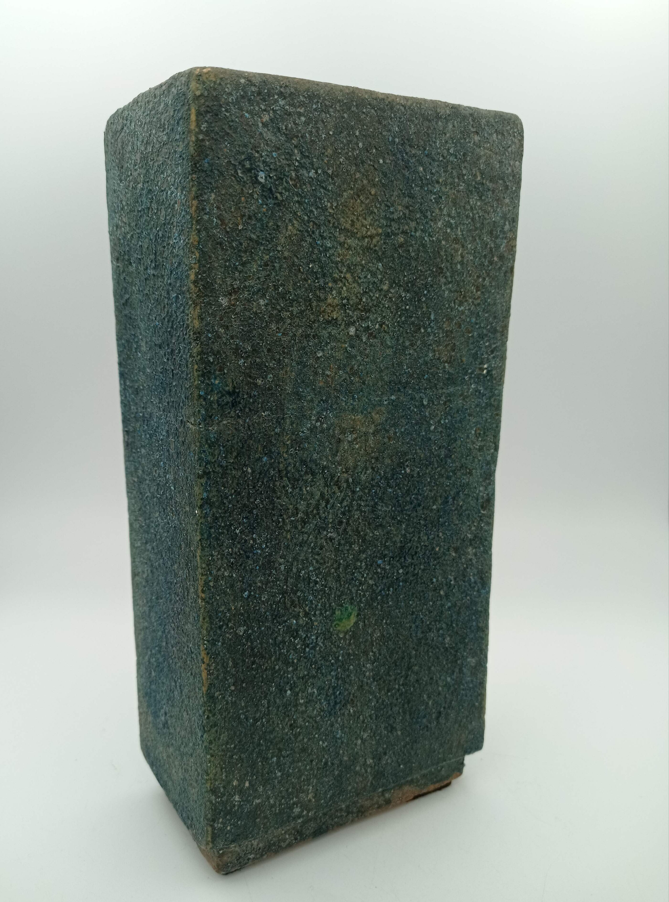 Geometric ceramic vase