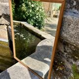Vintage wooden mirror from the 80s/90s