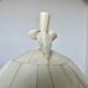 Ice bucket "coconut" bone marquetry 50s