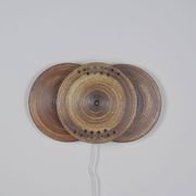 Danish ceramic wall lamp model 1103 by Axella Stentøj, 1970s
