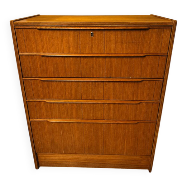 Commode teck Scandinave TEEMS 1960