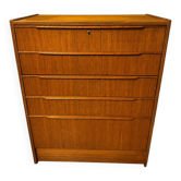 Commode teck Scandinave TEEMS  1960