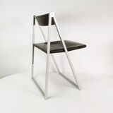 Chaise pliante, interlubke, par f. hero & k. odermatt, années 1970