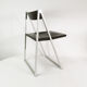 Chaise pliante, interlubke, par f. hero & k. odermatt, années 1970