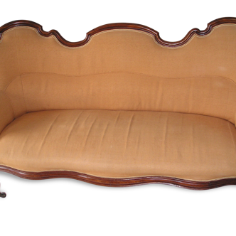 Sofa 3 places Louis Philippe double evolution