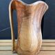 Olive wood pitcher