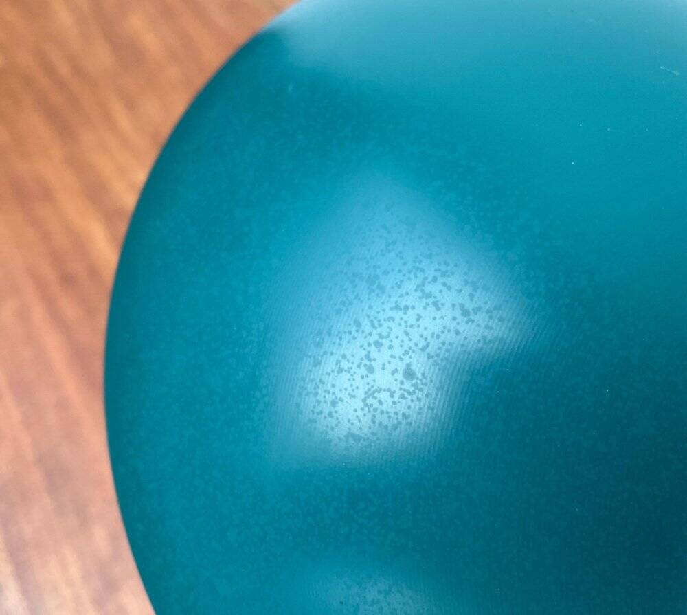 German green table lamp 6786 from the mid-century by Christian Dell for Kaiser Idell, 1960s.