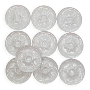 10 oyster plates Le Printemps Paris
