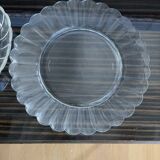 Presentation dish shape flower duralex vintage and ramekin