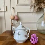 Ceramic flower pot and lid