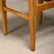 Henning Kjærnulf dining chairs set in Oak and Sheepskin, Denmark, 1960s