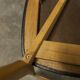 Pair of Scandinavian 1960 beech chairs