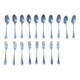 Bouillet Bourdelle silver-plated dessert cutlery