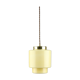 Vintage Mid-century Glass Pendant Lamp