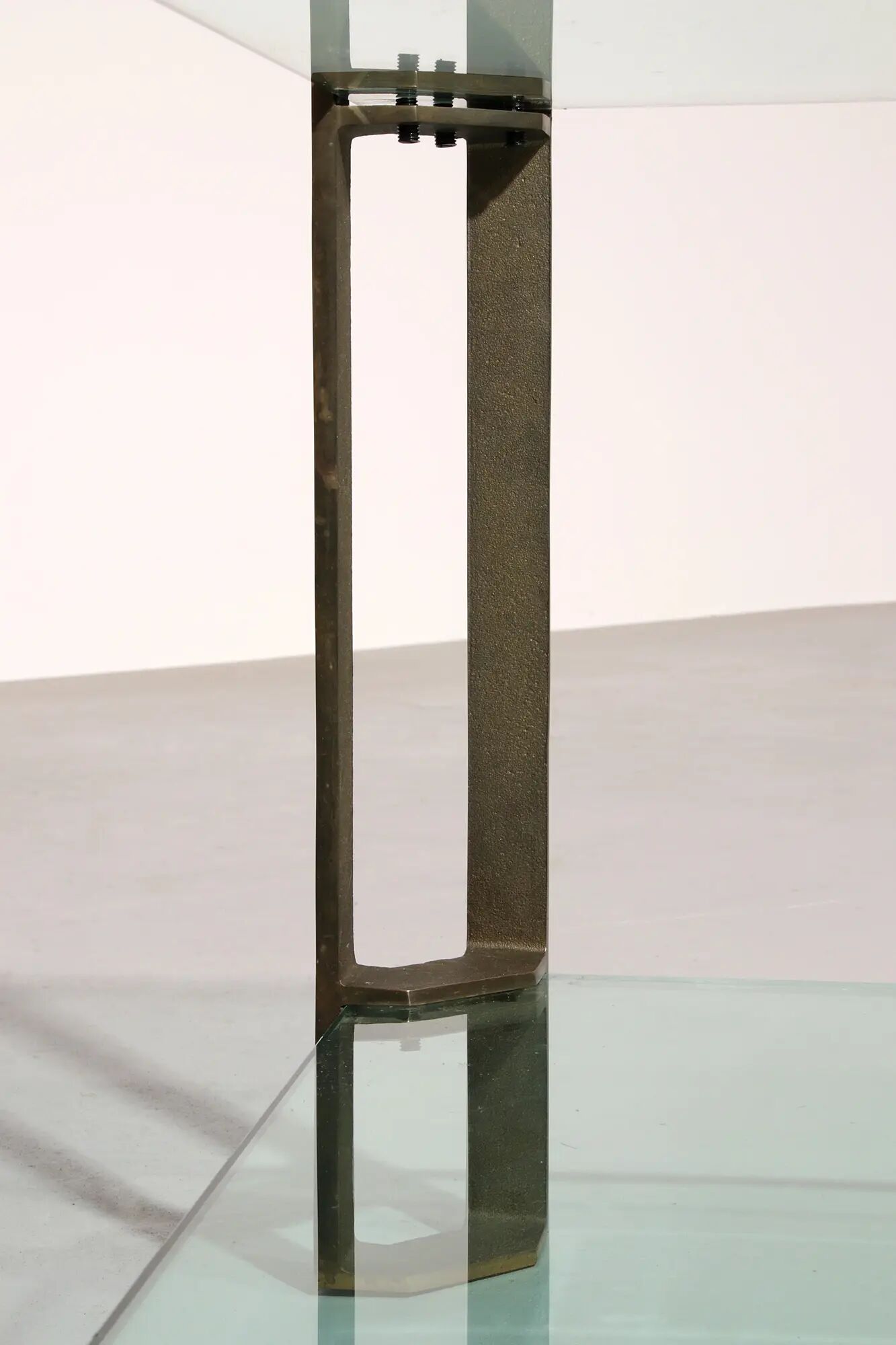 Glass coffee table by Peter Ghyczy, model T24 (120x80x45)