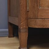 Oak dessert buffet in the style of Gustave Serrurier-Bovy, Art Deco – 1930