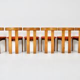 Dining chairs by Luigi Vaghi for Former, set of 6, 1960s