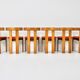 Dining chairs by Luigi Vaghi for Former, set of 6, 1960s