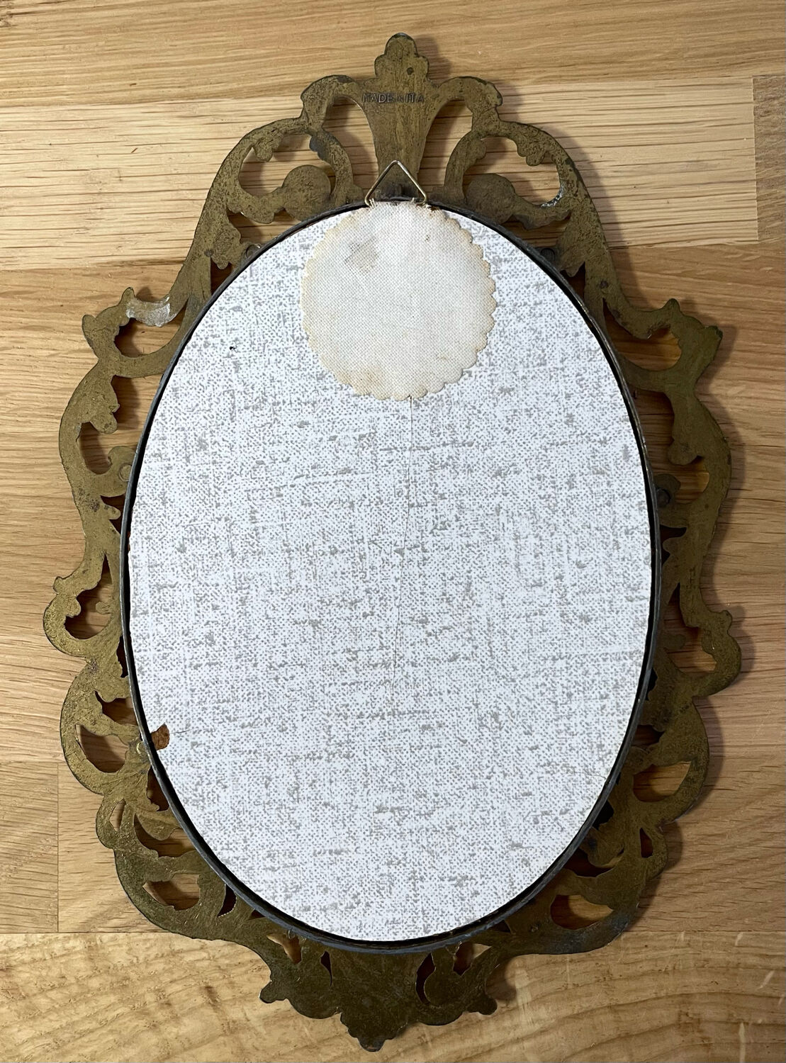 Italian mirror, 25x18 cm