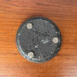 Mid-century modern pottery candlestick by Else and Henry Nielsen for Henri Keramik, 1960s.