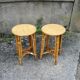Rattan stools