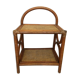 Rattan bedside table