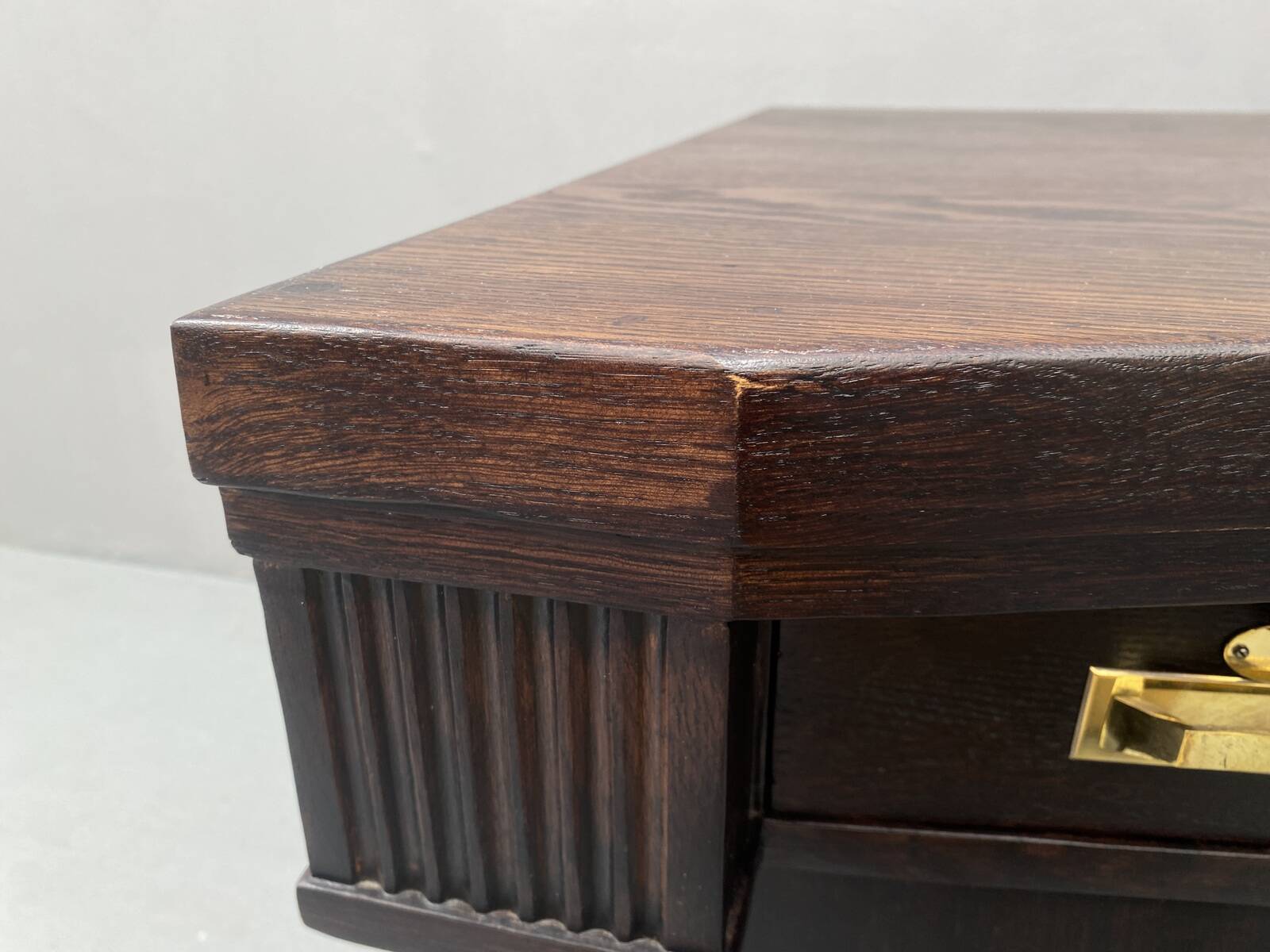 Bureau en chêne de style Sécession viennoise du début du XXe siècle